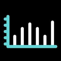 Statistik-Vektorsymbol vektor