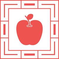 Apple-Vektor-Symbol vektor