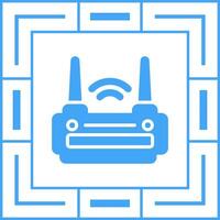 Router-Vektor-Symbol vektor