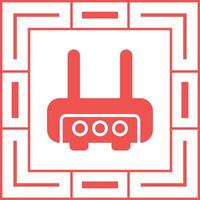 Router-Vektor-Symbol vektor