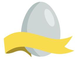 Ostern Ei Hintergrund mit Band vektor