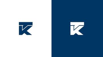 tk brev logotyp design, tk ikon varumärke identitet design monogram logotyp vektor