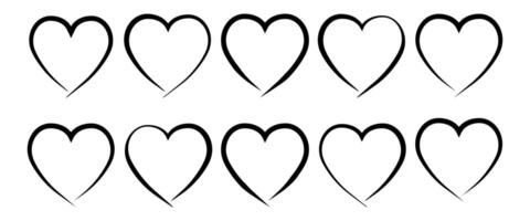 Herz Symbole Vektor