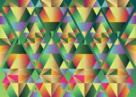 geometrisch abstrakt nahtlos Hintergrund mit modern Gradient vektor