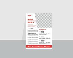 Corporate Business Flyer Vorlage vektor