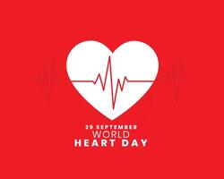 glücklich International Herz Tag Poster zum global Pflege und Sicherheit vektor