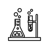 chemisch Gas Symbol im Vektor. Logo vektor