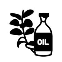 Senf Öl Symbol im Vektor. Logo vektor