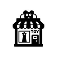 Spielzeug Geschäft Diät Symbol im Vektor. Logo vektor