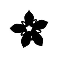 gurkört blomma ikon i vektor. logotyp vektor