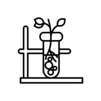 biokemi ikon i vektor. logotyp vektor