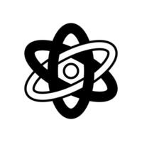 atom- energi ikon i vektor. logotyp vektor