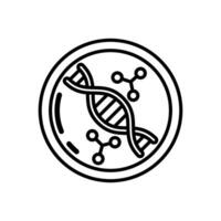 Nano Schale Symbol im Vektor. Logo vektor