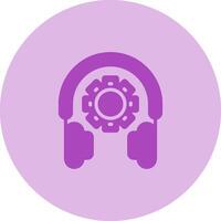 Headset-Vektor-Symbol vektor