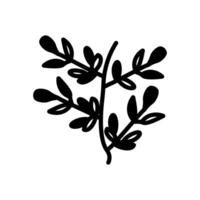 bereuen Pflanze Symbol im Vektor. Logo vektor