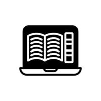 online Bibliothek Symbol im Vektor. Logo vektor