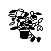 Wachs Pflanze Symbol im Vektor. Logo vektor