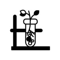 Biochemie Symbol im Vektor. Logo vektor