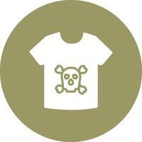 Pirat-Shirt-Vektor-Symbol vektor