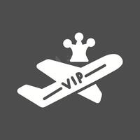 VIP-Passagier-Vektor-Symbol vektor