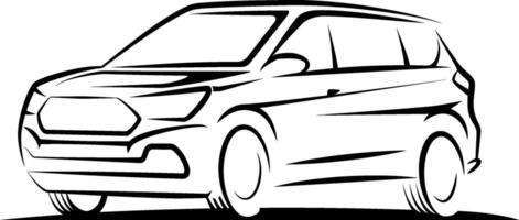 uppsättning av crossover sUV bil service logotyp uppsättning för bil- reparera, service, uthyrning, försäljning företag vektor mallar.
