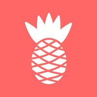 Ananas-Vektor-Symbol vektor