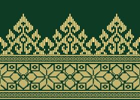 traditionell Batik Muster Vektor Illustration.