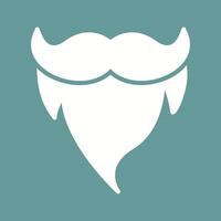 Bart und Schnurrbart ii Vektor Symbol