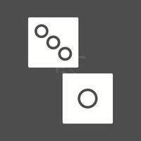 domino spel vektor ikon
