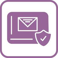 E-Mail-Schutz-Vektorsymbol vektor