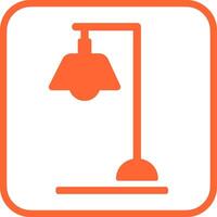 Lampen stehen Vektorsymbol vektor