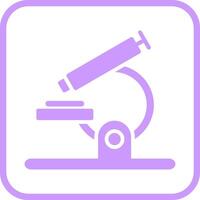 mikroskop vektor ikon