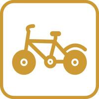 Fahrrad ich Vektor Symbol