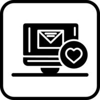 Mail Lieblings Vektor Symbol