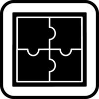 Puzzle-Vektor-Symbol vektor