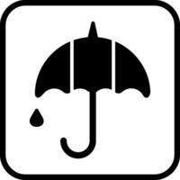 Regenschirm-Vektor-Symbol vektor