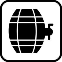 Barrel-Vektor-Symbol vektor