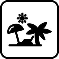 Urlaub-Vektor-Symbol vektor