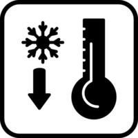 Thermometer-Vektor-Symbol vektor