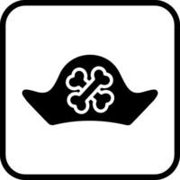 Pirat Hut ii Vektor Symbol