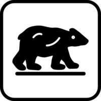 Eisbär-Vektor-Symbol vektor