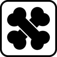 Symbol für Knochenvektor vektor