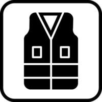 Weste Arbeit Vektor Symbol