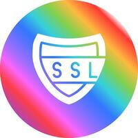 ssl Zertifikat Vektor Symbol