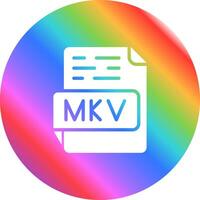 mkv vektor ikon