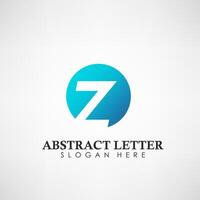 abstrakt brev z logotyp. lämplig för varumärken, företag logotyp, och Övrig, vektor illustration
