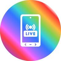 live streaming vektor ikon