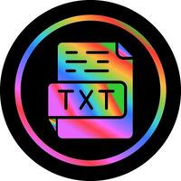 txt-Vektorsymbol vektor