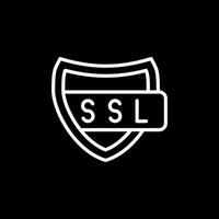 ssl Zertifikat Vektor Symbol