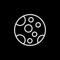 Mond-Vektor-Symbol vektor